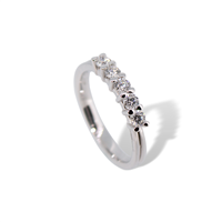 Ring Idee Preziose dal 1987 Woman in White Gold Diamante 0.26 Ct IP.AK18B/69D - IP.AK18B/69D